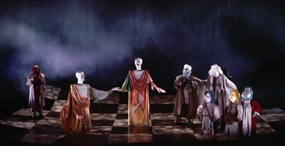 Marionnettes géantes du Théâtre Sans Fil